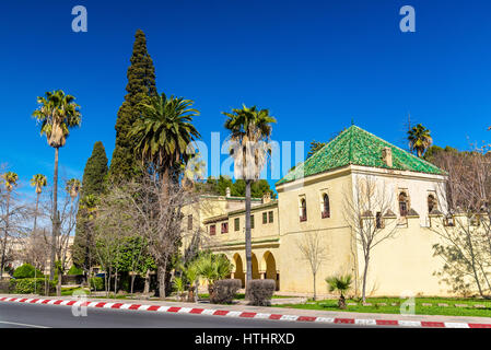 Dar El-Makhzen, the Royal Palace in Fes - Morocco Stock Photo