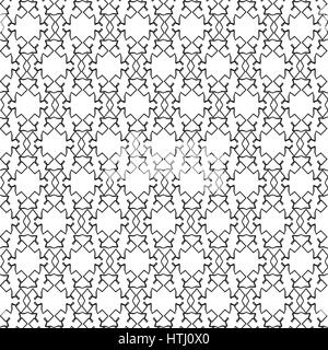 zig zag black line Stock Vector