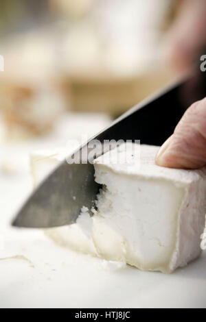 The great British Cheese Festival, Cardiff Castle. Stock Photo