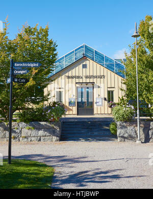 Tropical greenhouse in University of Uppsala Botanical garden, Uppsala, Sweden, Scandinavia Stock Photo