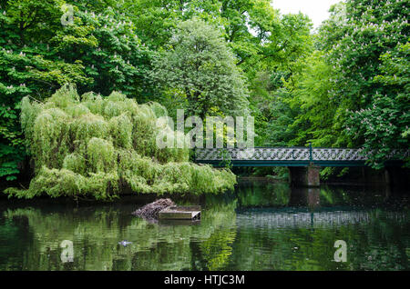 Botanic Gardens near Southport, Merseyside Stock Photo