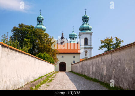 Camaldolese monks in  Krakow Bielany, Poland, Europe. Stock Photo