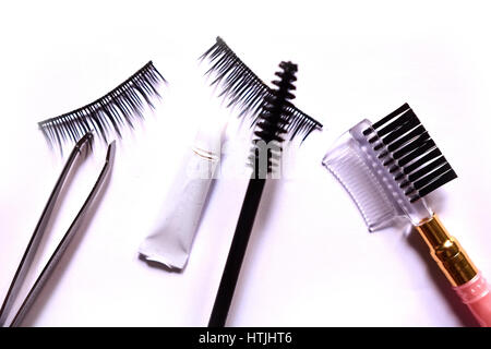 beauty product on isolated white Stock Photo