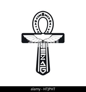 Ankh Egypt icon, simple style  Stock Vector