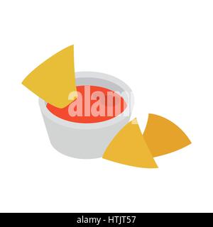 Colorful donkey icon, isometric 3d style  Stock Vector