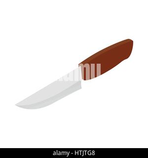 Knife icon, isometric 3d style Stock Vector