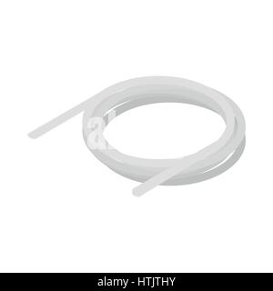 Cable reel icon, isometric 3d style  Stock Vector