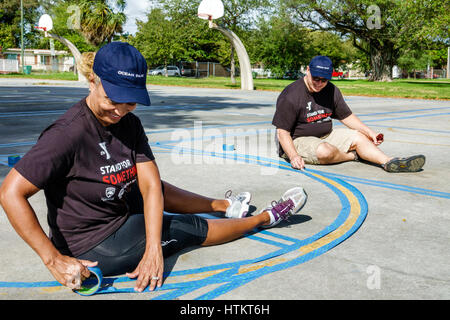 Florida South,Miami,Allapattah,Comstock Elementary School,Martin Luther King Jr. Day of Service,MLK,beautification project,Black Blacks African Africa Stock Photo