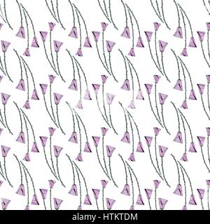 Abstract roses pattern. Floral seamless vector background. Stylized flowers design for textile, wrapping, wallpaper, fabric. Stock Vector