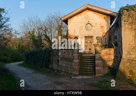 Church of Saint Brigid of Kildare - San Giuliano Milanese - Italy - Irish Spiritual Heritage in Italy Stock Photo