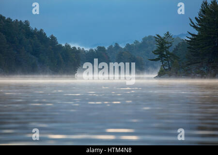 Charlton Lake at dawn, Ontario, Canada Stock Photo