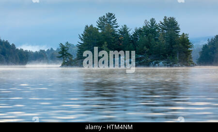 Charlton Lake at dawn, Ontario, Canada Stock Photo
