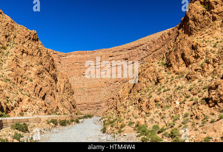 Todgha Gorge, a canyon in the Atlas Mountains. Morocco Stock Photo