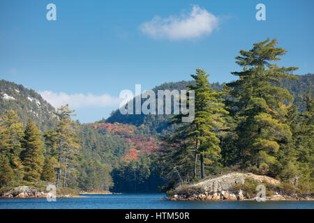 Grace Lake, Killarney Provincial Park, Ontario, Canada Stock Photo