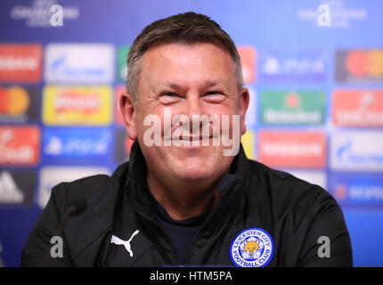 Leicester City's Danny Drinkwater during the press conference at the King Power Stadium, Leicester. Stock Photo