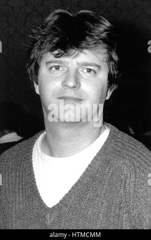 Paul Merton, comedy actor and performer, attends a press conference for the launch of television series Whose Line Is It Anyway? in London, England on January 9, 1991. Stock Photo