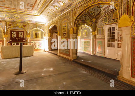 Samode Palace, Rajasthan, India Stock Photo