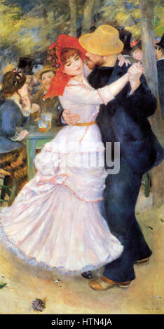 Pierre-Auguste Renoir - Suzanne Valadon - Dance at Bougival - 02 Stock Photo