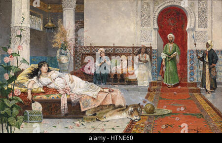 Puzzle 'Martin: Im Harem' - 1000 Teile, Fertiges Bild 70 X 50 Cm - Kunst-Puzzle Für Erwachsene