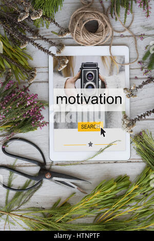 Recreation Motivation Encourage Positivity Mission Stock Photo