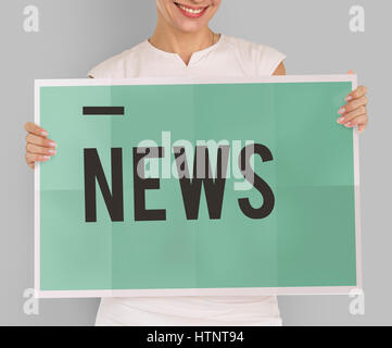 Latest News Subscribe Update Stock Photo