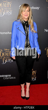 NEW YORK, NY - March 13 : Linda Larkin attends the 'Beauty And The Beast' New York screening at Alice Tully Hall, Lincoln Center on March 13, 2017 in New York City.@John Palmer/Media Punch Stock Photo