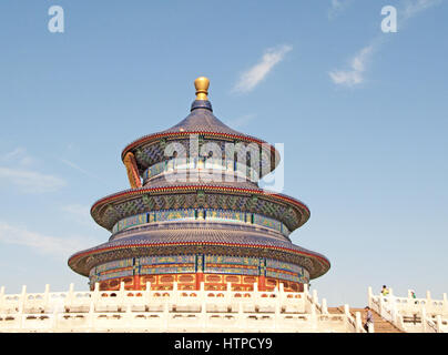 Temple of Heaven, Tian Tan, Qinian Dian, Beijing; China, Stock Photo