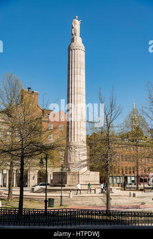 Providence, Rhode Island. City skyline in New England region of the United States. Stock Photo