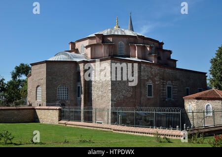 Little Hagia Sophia Mosque in Istanbul Stock Photo