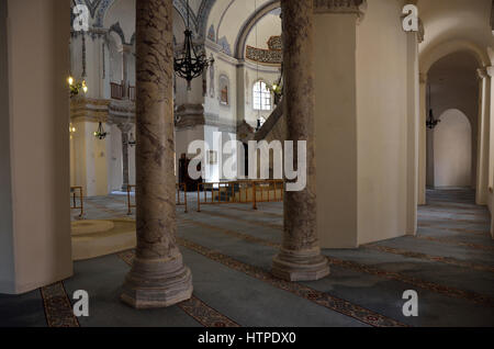 Istanbul Little Hagia Sophia Mosque interior Stock Photo