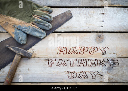 Fathers day concept, Handyman tools, diy concept Stock Photo