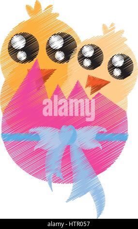 drawing easter egg broken pink heart Stock Vector Image & Art - Alamy