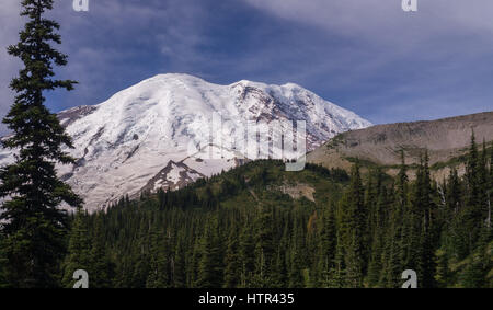 Wonderland Trail Thru-Hike Stock Photo