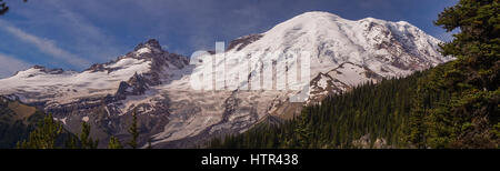 Wonderland Trail Thru-Hike Stock Photo