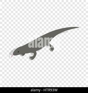 Lizard isometric icon Stock Vector