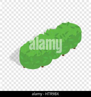Lot of trees isometric icon Stock Vector
