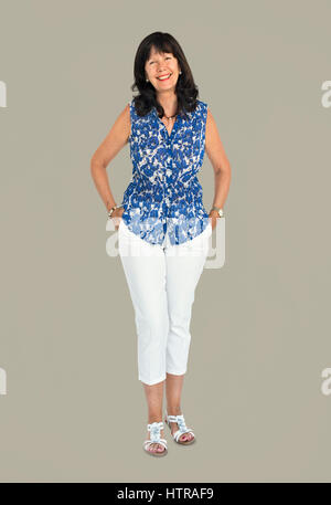 Studio Shoot Portrait People Race Stock Photo