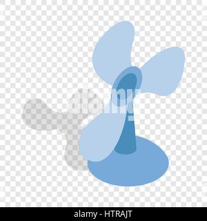Fan isometric icon Stock Vector