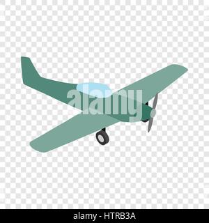 Small plane isometric icon Stock Vector