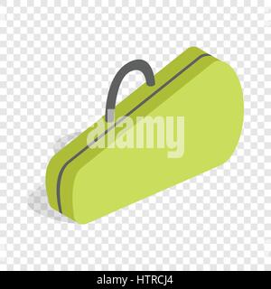 Case for tennis rackets isometric icon Stock Vector