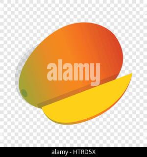 Mango fruit isometric icon Stock Vector