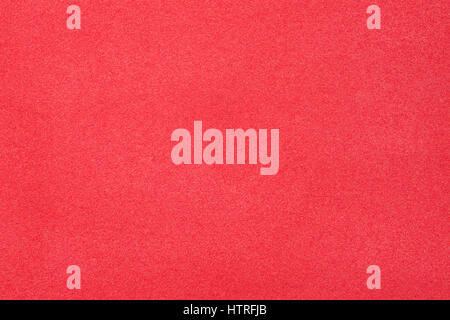 Red velvet paper close up. Texture and background Stock Photo