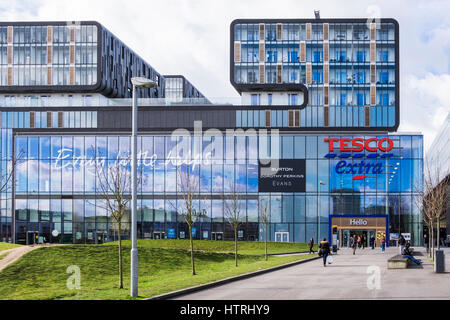 Tesco Extra Store, Woolwich, London, England, U.K. Stock Photo