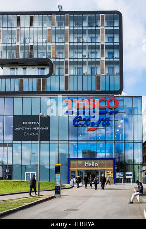 Tesco Extra Store, Woolwich, London, England, U.K. Stock Photo