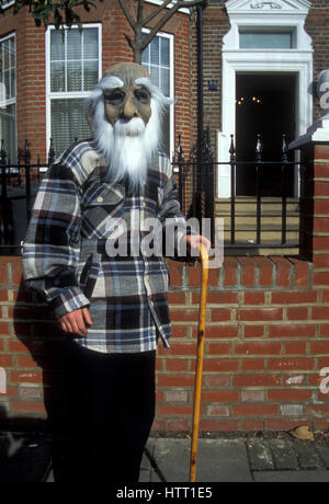 Purim celebrations Stamford Hill North London Stock Photo