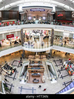 WestQuay shopping centre in Southampton Stock Photo