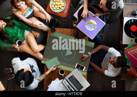 Music Video Player Multimedia Concept Stock Photo