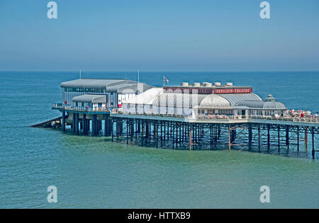 Cromer Pier, Pavilion Theatre, Norfolk, East Anglia, England, Stock Photo