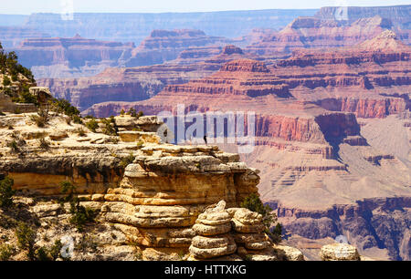 Amazing view of the Grand Canyon Stock Photo