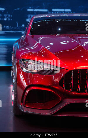 Mercedes AMG GT concept at the 87th International Geneva Motor Show Stock Photo